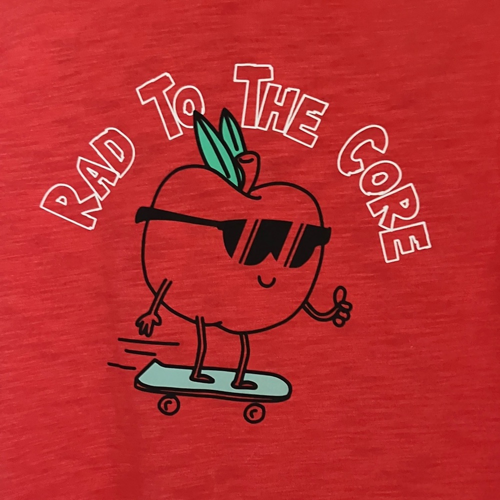 Garanimals Red 'Rad To The Core' Kids T-Shirt - Picture 2 of 7